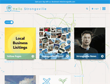 Tablet Screenshot of hellostrongsville.com